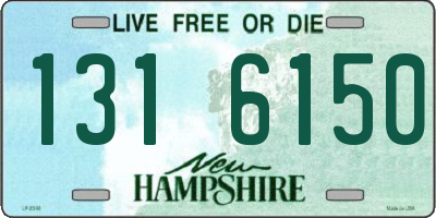 NH license plate 1316150