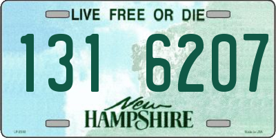 NH license plate 1316207
