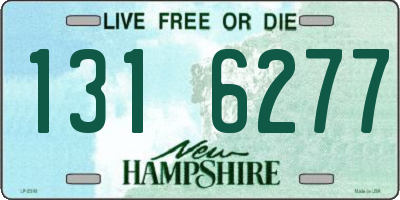 NH license plate 1316277