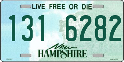 NH license plate 1316282
