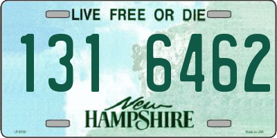 NH license plate 1316462