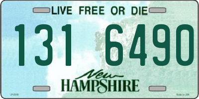 NH license plate 1316490