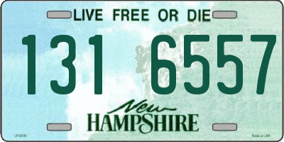 NH license plate 1316557