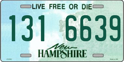 NH license plate 1316639