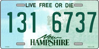 NH license plate 1316737