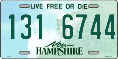 NH license plate 1316744