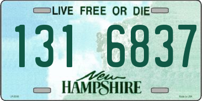 NH license plate 1316837
