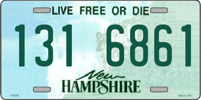 NH license plate 1316861