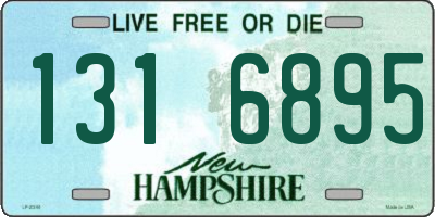 NH license plate 1316895