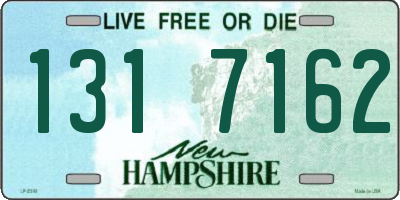 NH license plate 1317162