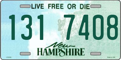 NH license plate 1317408