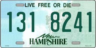 NH license plate 1318241