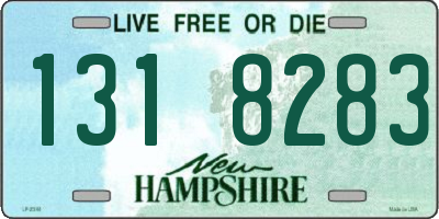 NH license plate 1318283