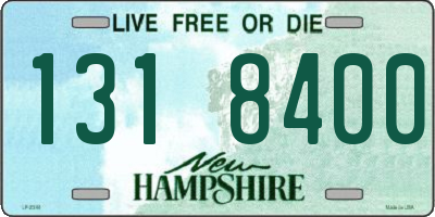 NH license plate 1318400