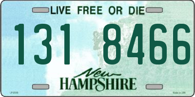 NH license plate 1318466