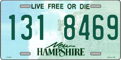 NH license plate 1318469