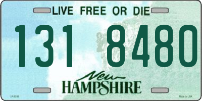 NH license plate 1318480