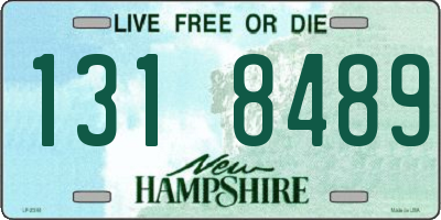 NH license plate 1318489
