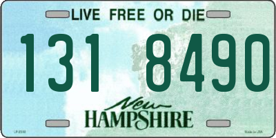 NH license plate 1318490