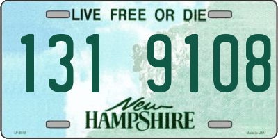 NH license plate 1319108