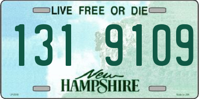 NH license plate 1319109