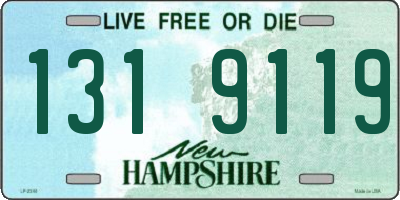 NH license plate 1319119
