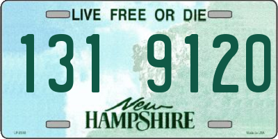 NH license plate 1319120