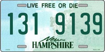NH license plate 1319139