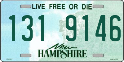 NH license plate 1319146