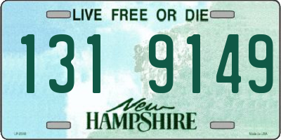 NH license plate 1319149