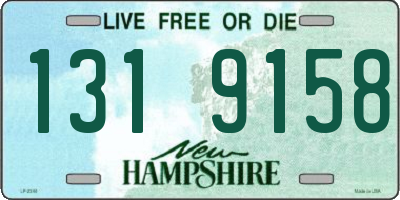 NH license plate 1319158