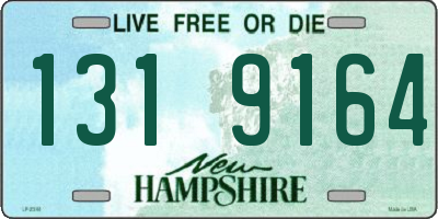 NH license plate 1319164