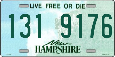 NH license plate 1319176