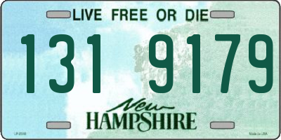 NH license plate 1319179