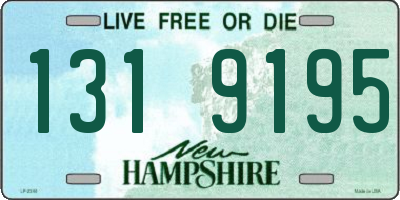 NH license plate 1319195