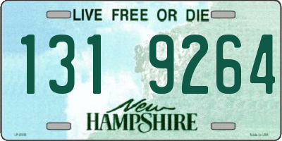 NH license plate 1319264