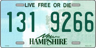 NH license plate 1319266