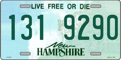 NH license plate 1319290