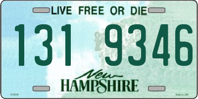 NH license plate 1319346