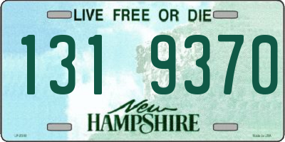 NH license plate 1319370