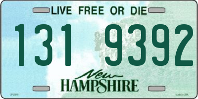 NH license plate 1319392