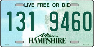 NH license plate 1319460