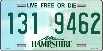 NH license plate 1319462