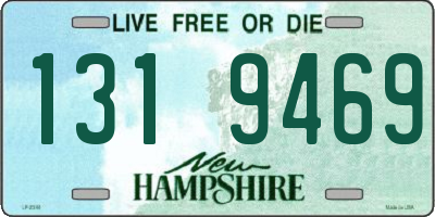 NH license plate 1319469