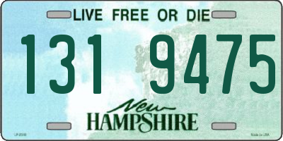 NH license plate 1319475