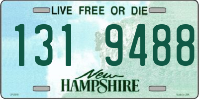 NH license plate 1319488