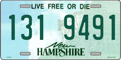 NH license plate 1319491