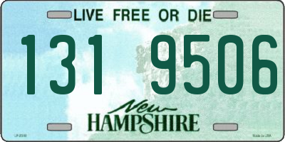 NH license plate 1319506