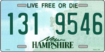 NH license plate 1319546