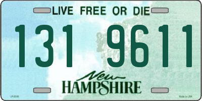 NH license plate 1319611